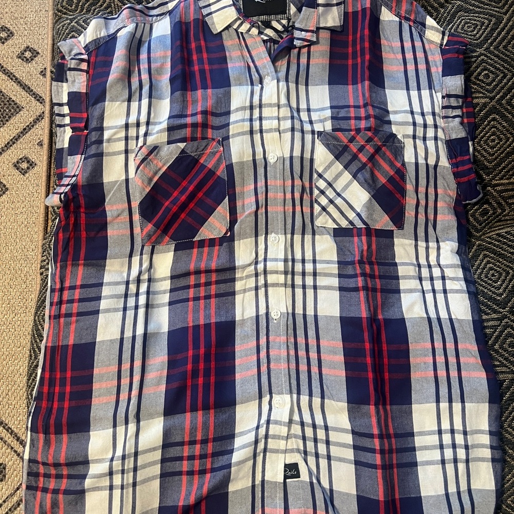 Rails Button Down Plaid Shirt. XS